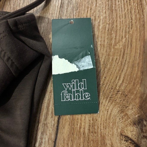 NWT Brown Corset Dress - Picture 5 of 7